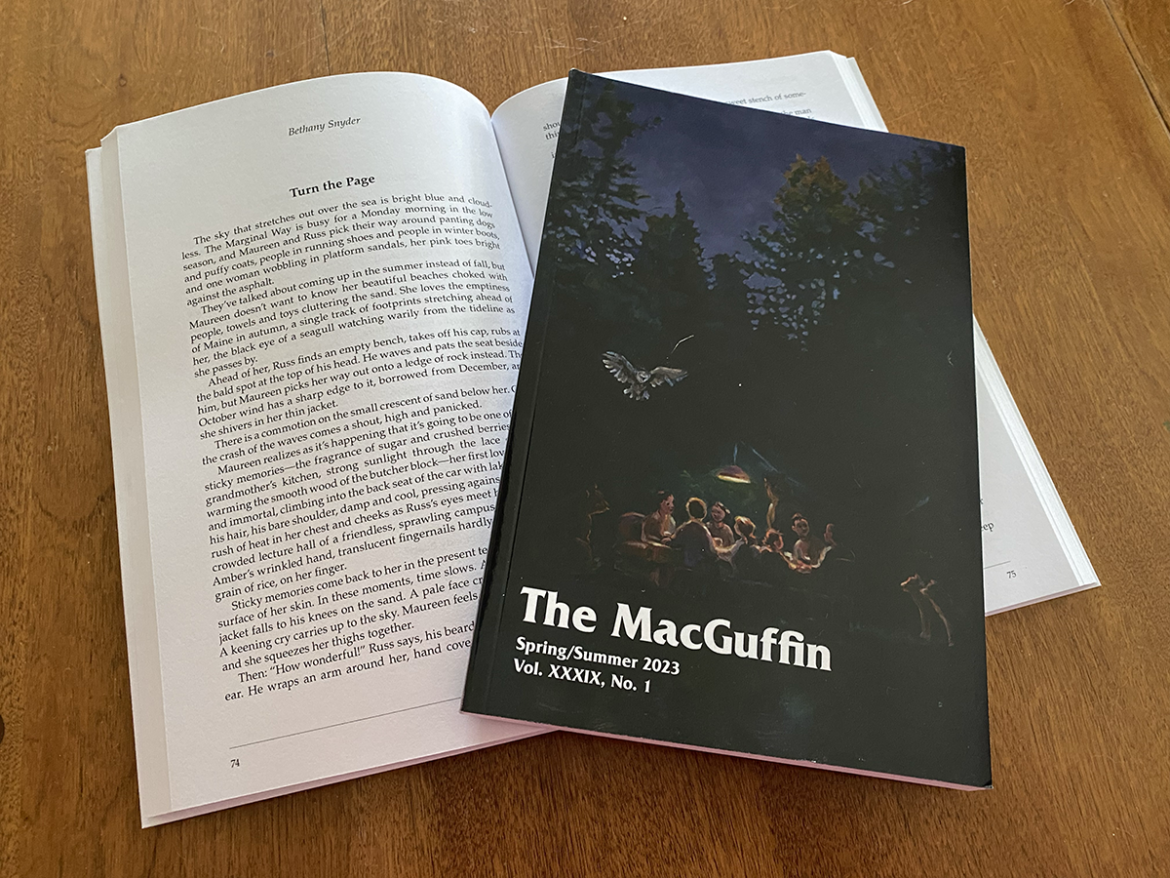 “Turn the Page” in The MacGuffin